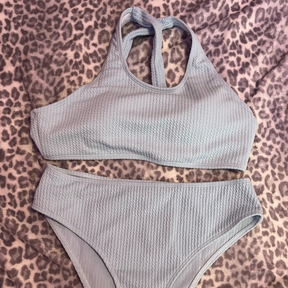 BLUE SHEIN SWIMSUIT - Picture 1 of 3